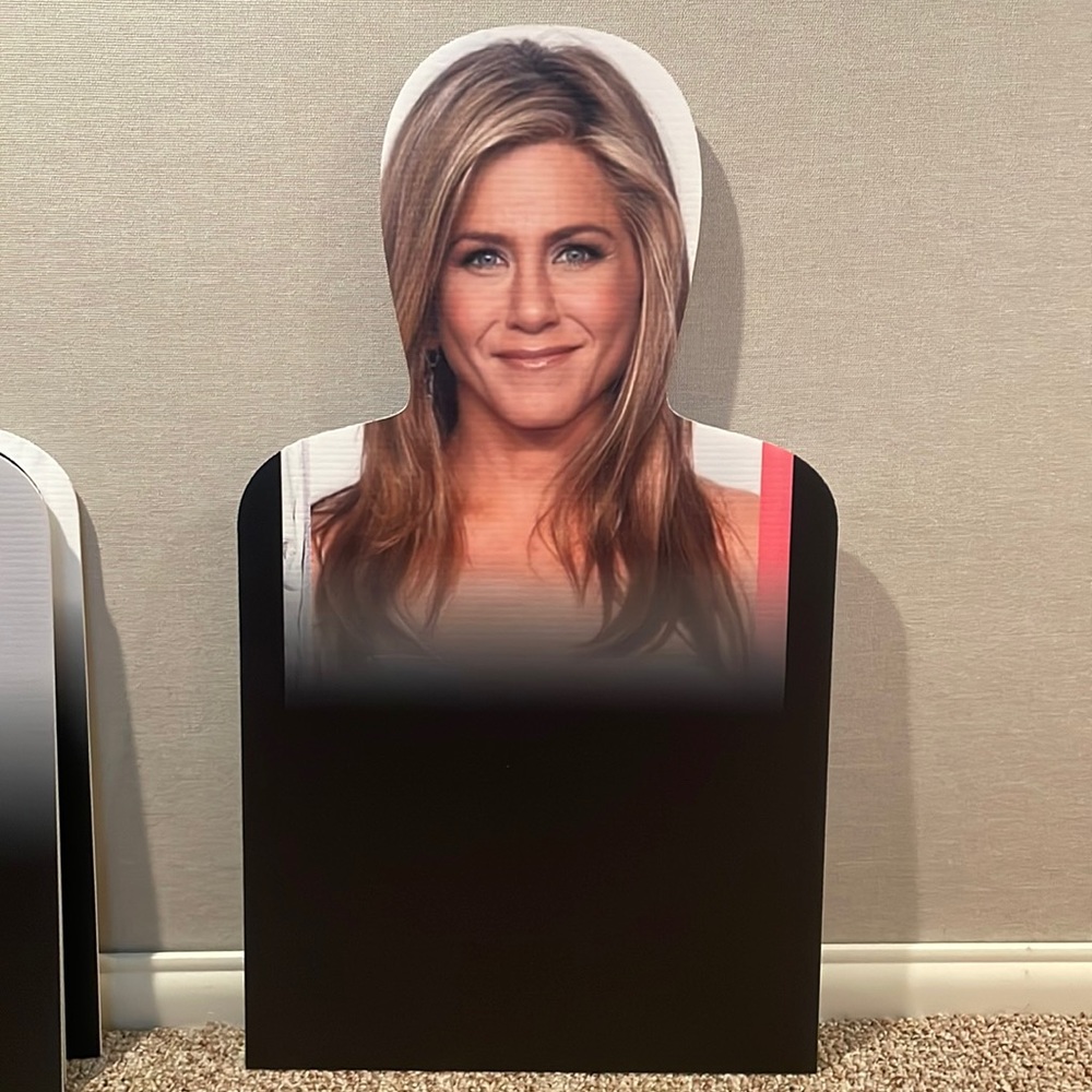 Jennifer Anniston New Condition Lifesize Plastic Cutout